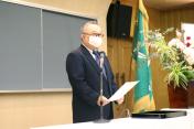 2020年 大学院医学研究科入学式の様子1
